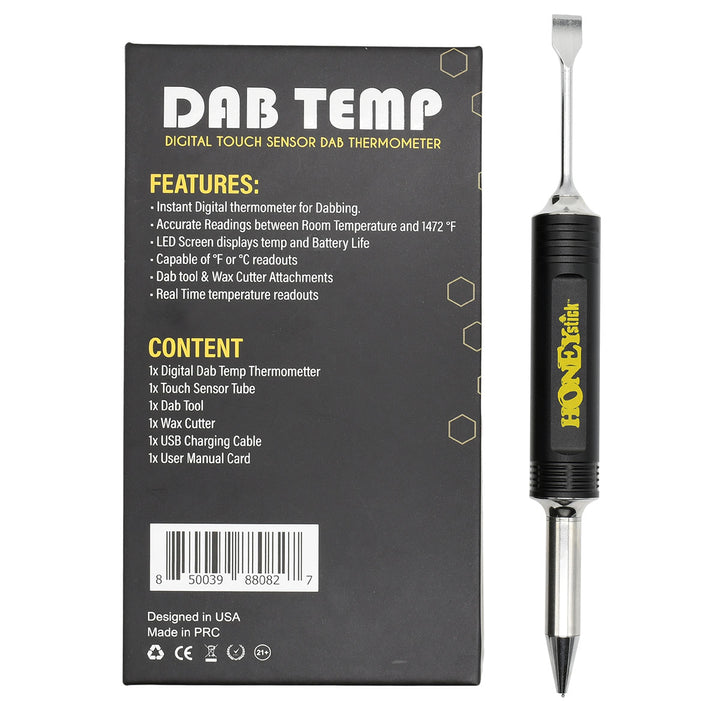 HoneyStick Instant Reading Digital Thermometer for Dabs Buy Dab Tools