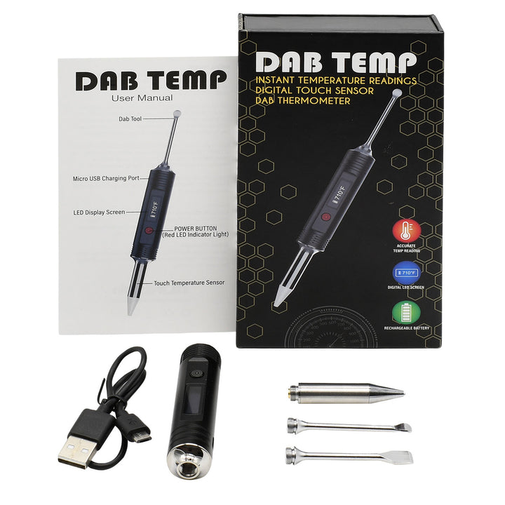 HoneyStick Instant Reading Digital Thermometer for Dabs Buy Dab Tools