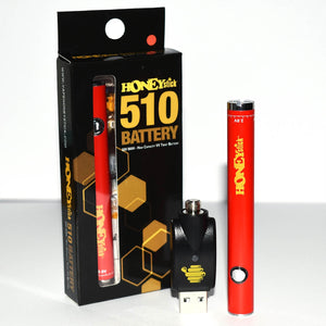 HoneyStick Twist 510 Vape Pen Battery (5 Colors)