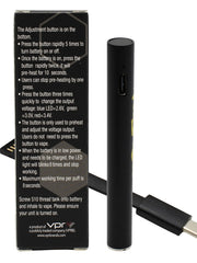 Load image into Gallery viewer, 2nd Edition: Auto Draw 510 Vape Pen Battery (Black)
